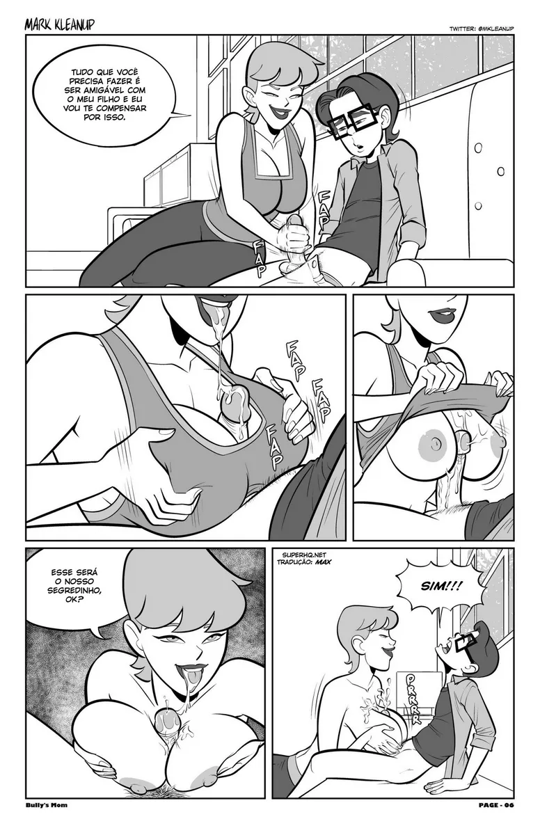 Deixando o Filho de Cueca e Comendo a Mãe do Valentão com Tudo