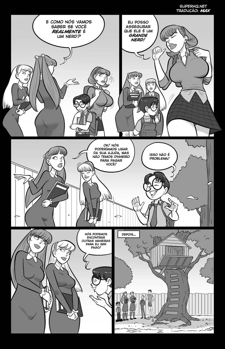 Aulas Particulares com Recompensas Íntimas - Histórias Proibidas em HQ