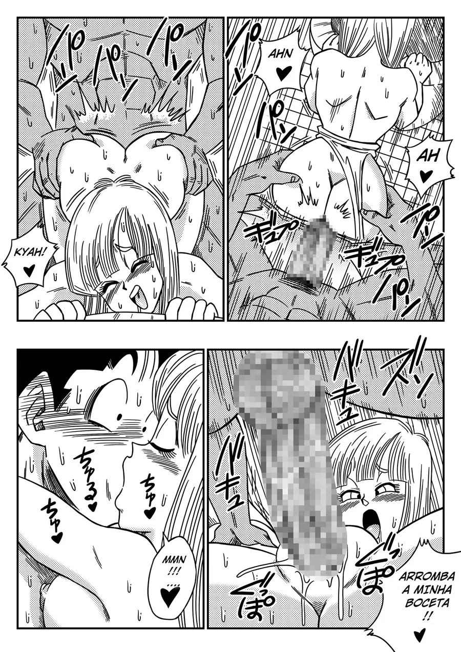 Aventuras Eróticas de Maron: Quadrinhos Pornô de Dragon Ball