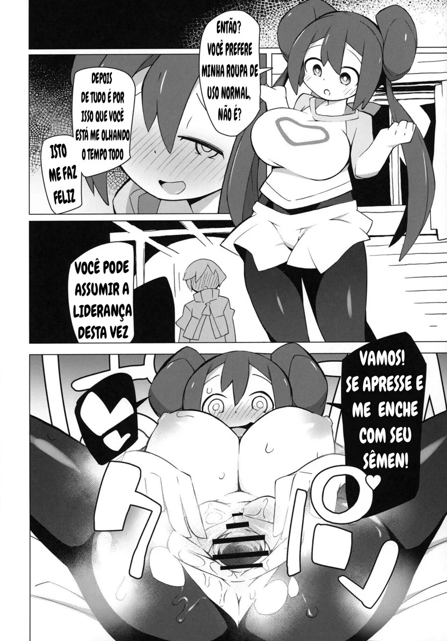 Marido Permite que Treinadora Transforme Seu Pokémon em Boneco Sexual