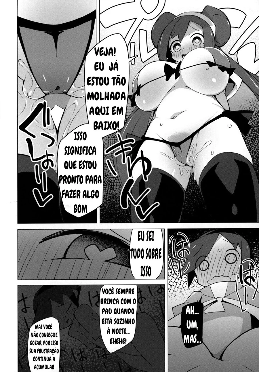 Marido Permite que Treinadora Transforme Seu Pokémon em Boneco Sexual