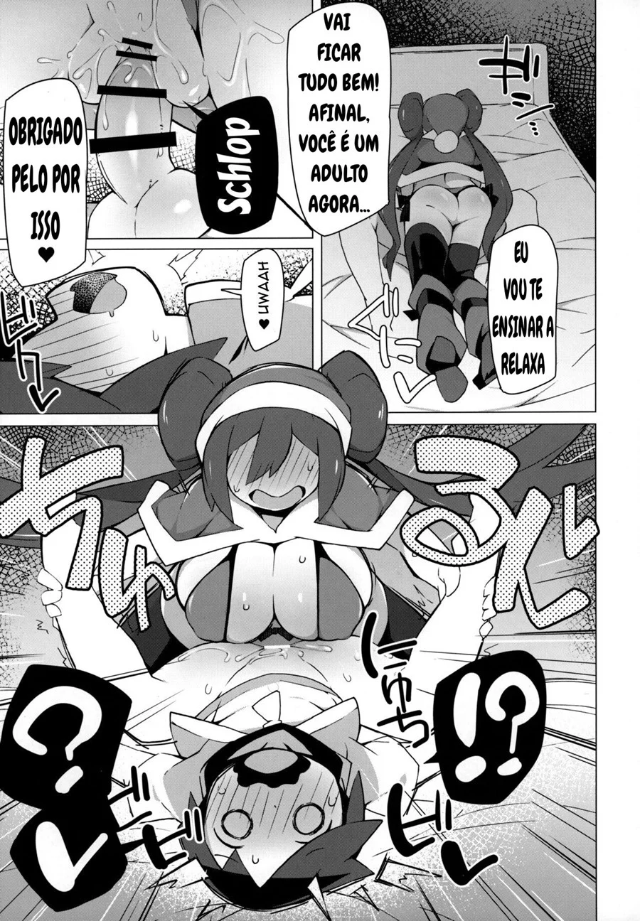 Marido Permite que Treinadora Transforme Seu Pokémon em Boneco Sexual