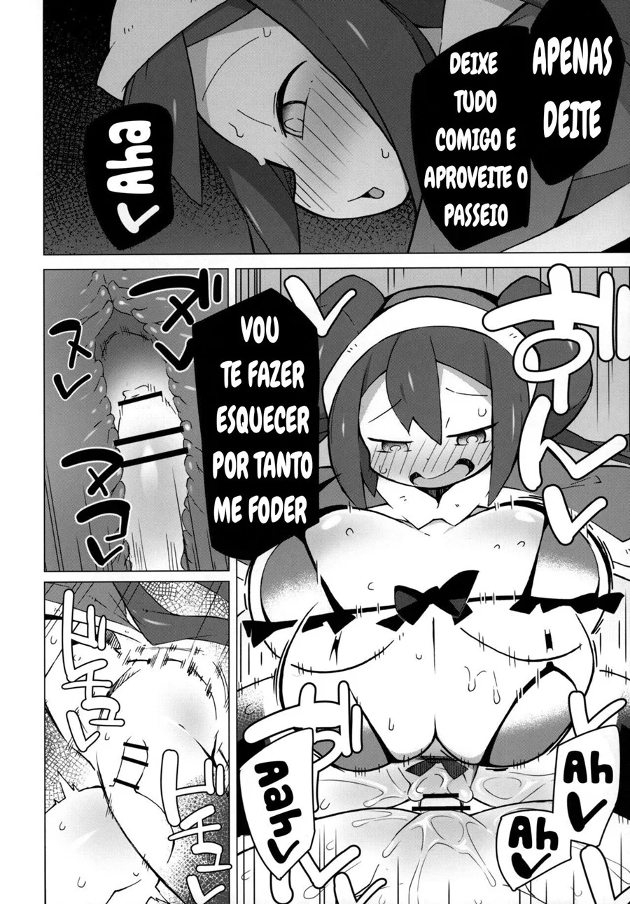 Marido Permite que Treinadora Transforme Seu Pokémon em Boneco Sexual
