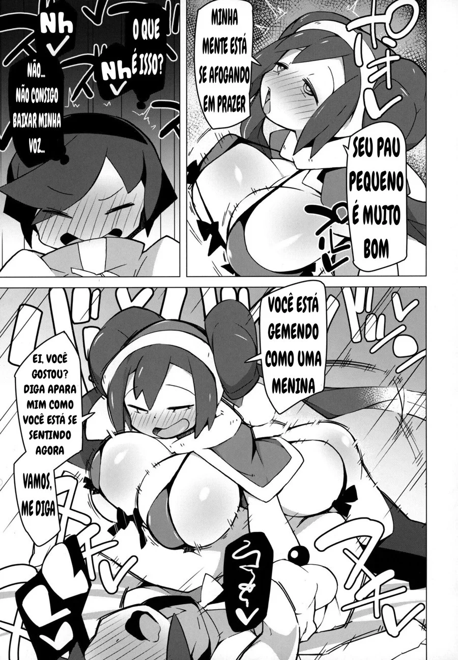 Marido Permite que Treinadora Transforme Seu Pokémon em Boneco Sexual