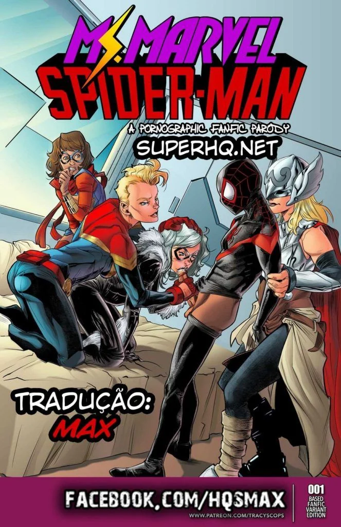 Homem-Aranha Metendo Muito em Hentai Explícito