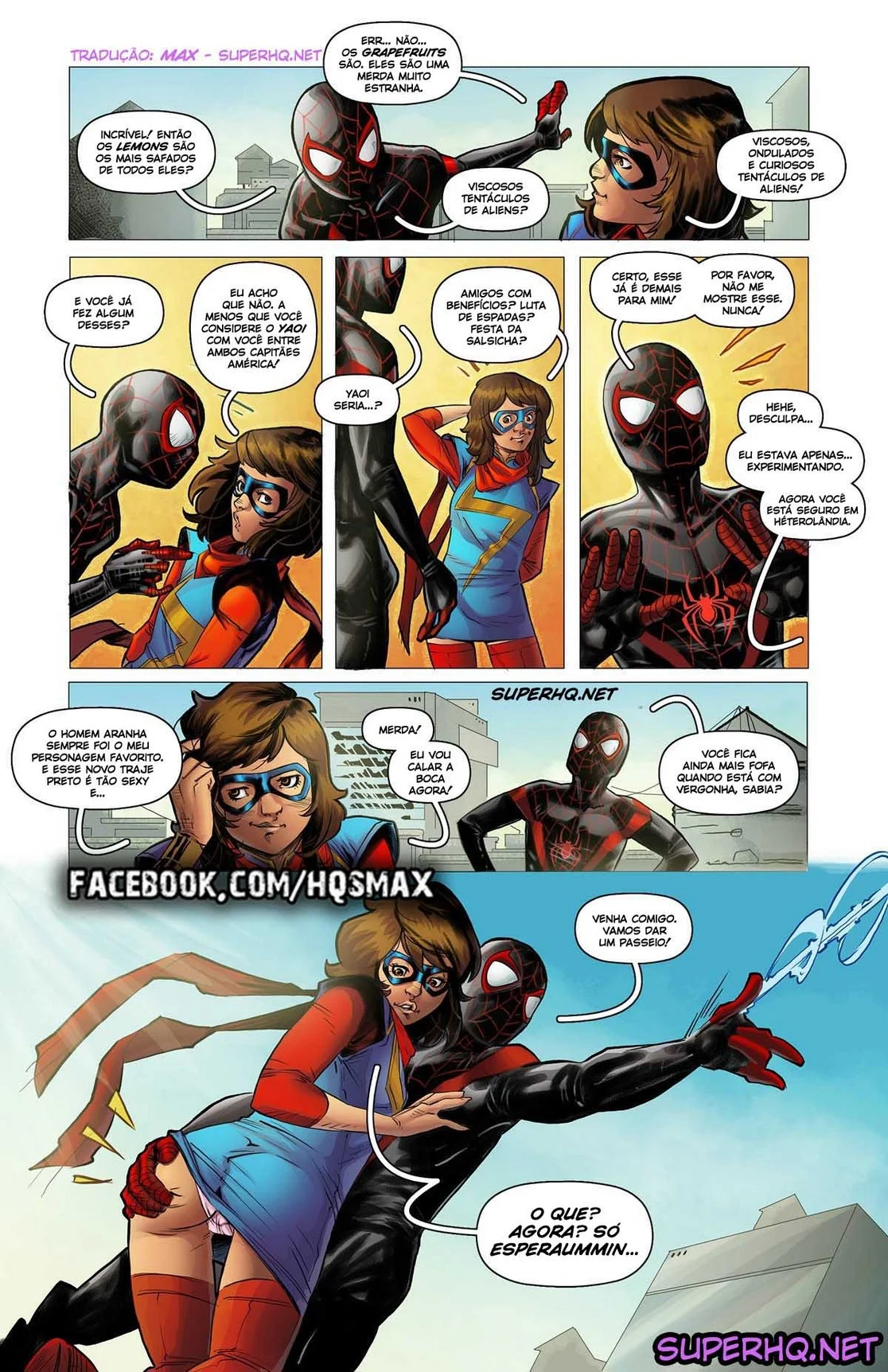 Homem-Aranha Metendo Muito em Hentai Explícito