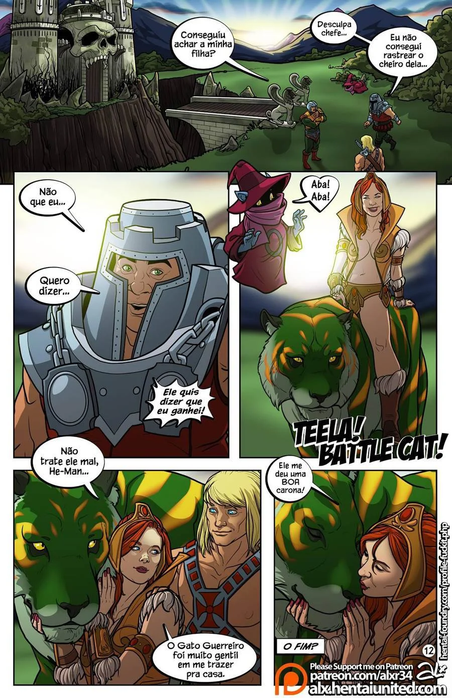 He-Man: A Caçada Libidinosa - Quadrinhos Eróticos em Ação Explícita