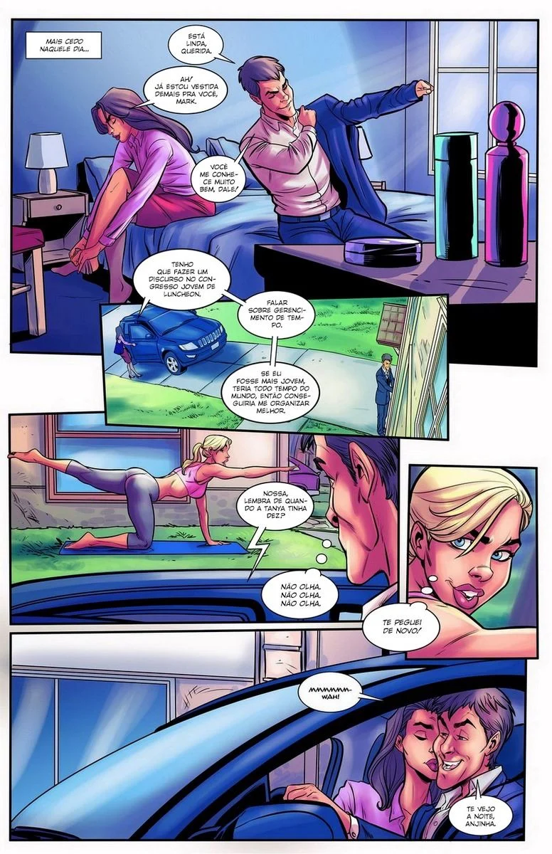 Computador Mestre: Pornô Cartoon Explícito entre Mestre e Aluna