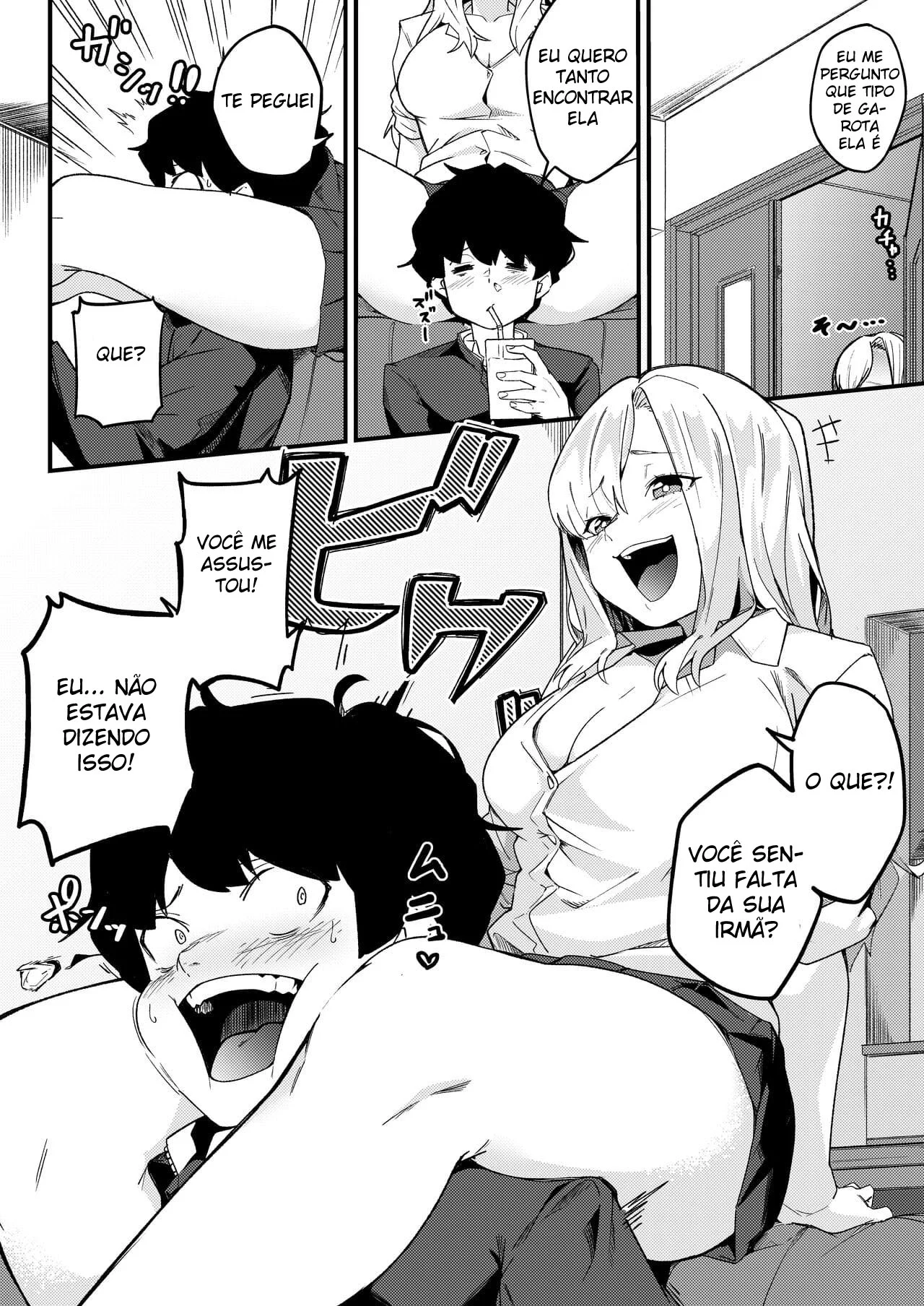 Amante Mais Que Irmão: Quadrinhos Eróticos de Incesto Explícito