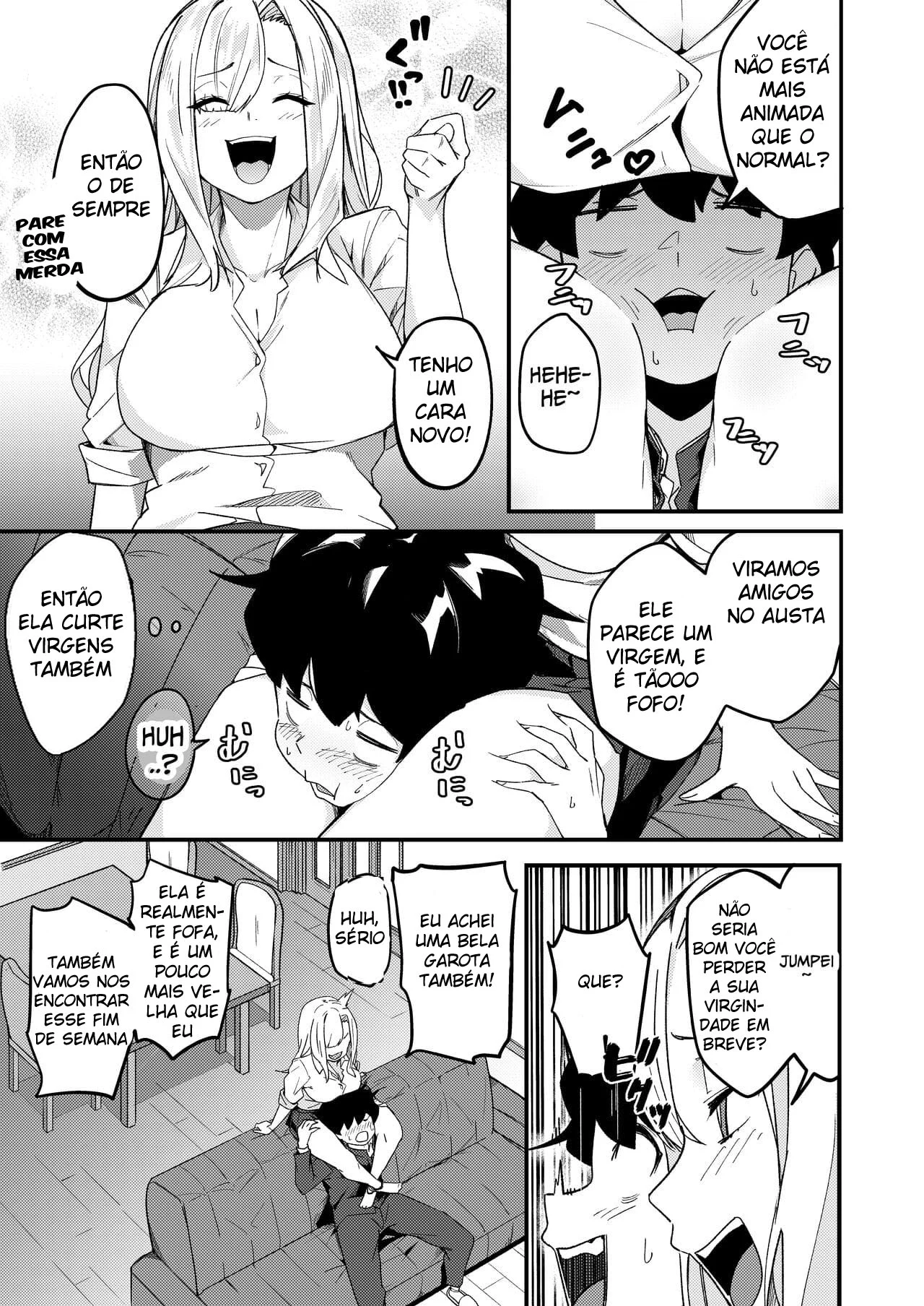 Amante Mais Que Irmão: Quadrinhos Eróticos de Incesto Explícito