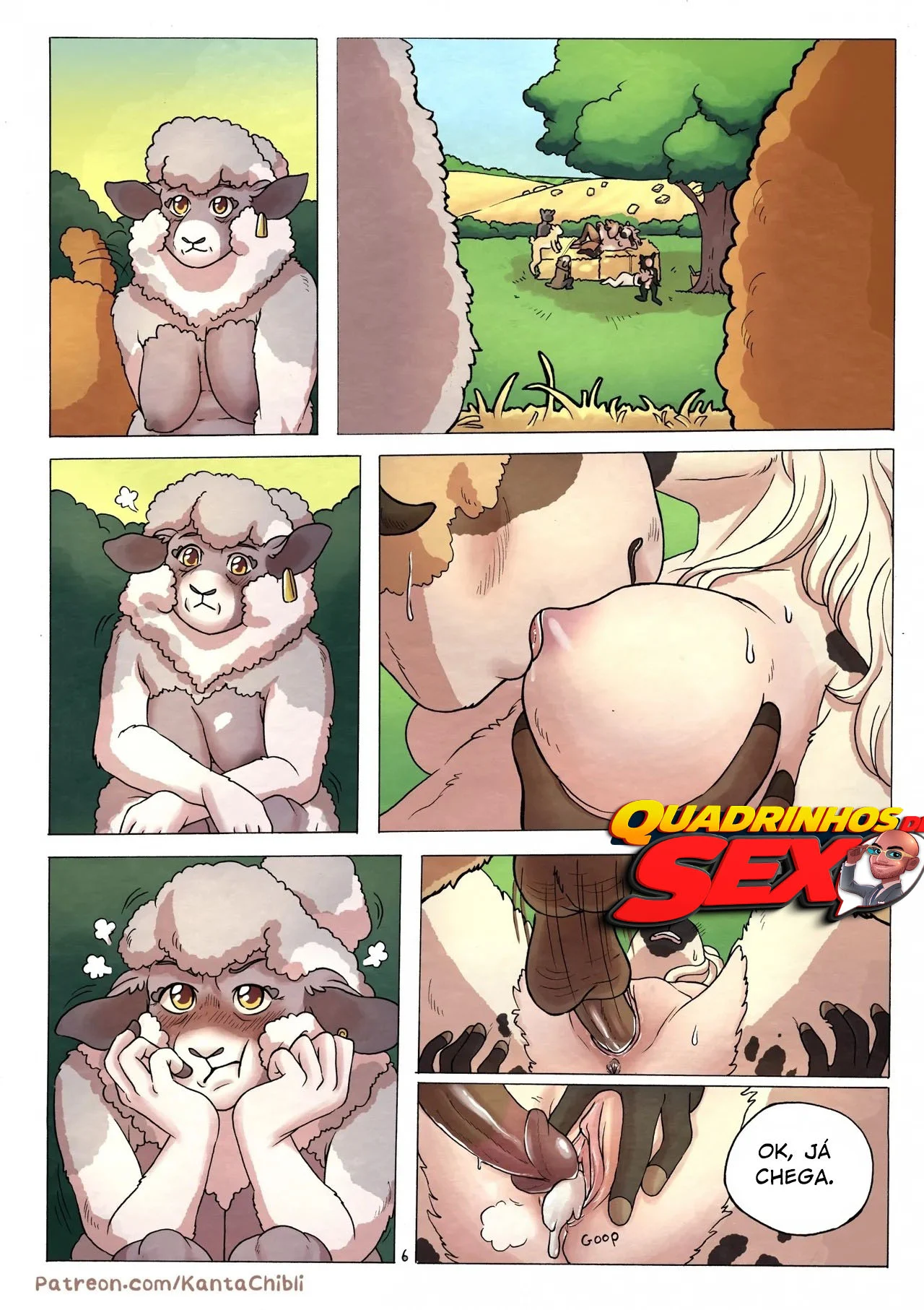 Vovó Ovelha Senta com Vontade - Hentai Animal Explícito em HQ Vovó Ovelha Senta com Vontade - Hentai Animal Explícito em HQ