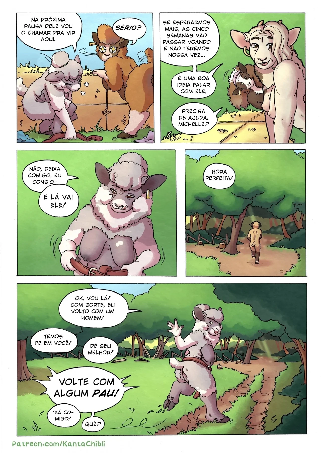 Vovó Ovelha Senta com Vontade - Hentai Animal Explícito em HQ Vovó Ovelha Senta com Vontade - Hentai Animal Explícito em HQ