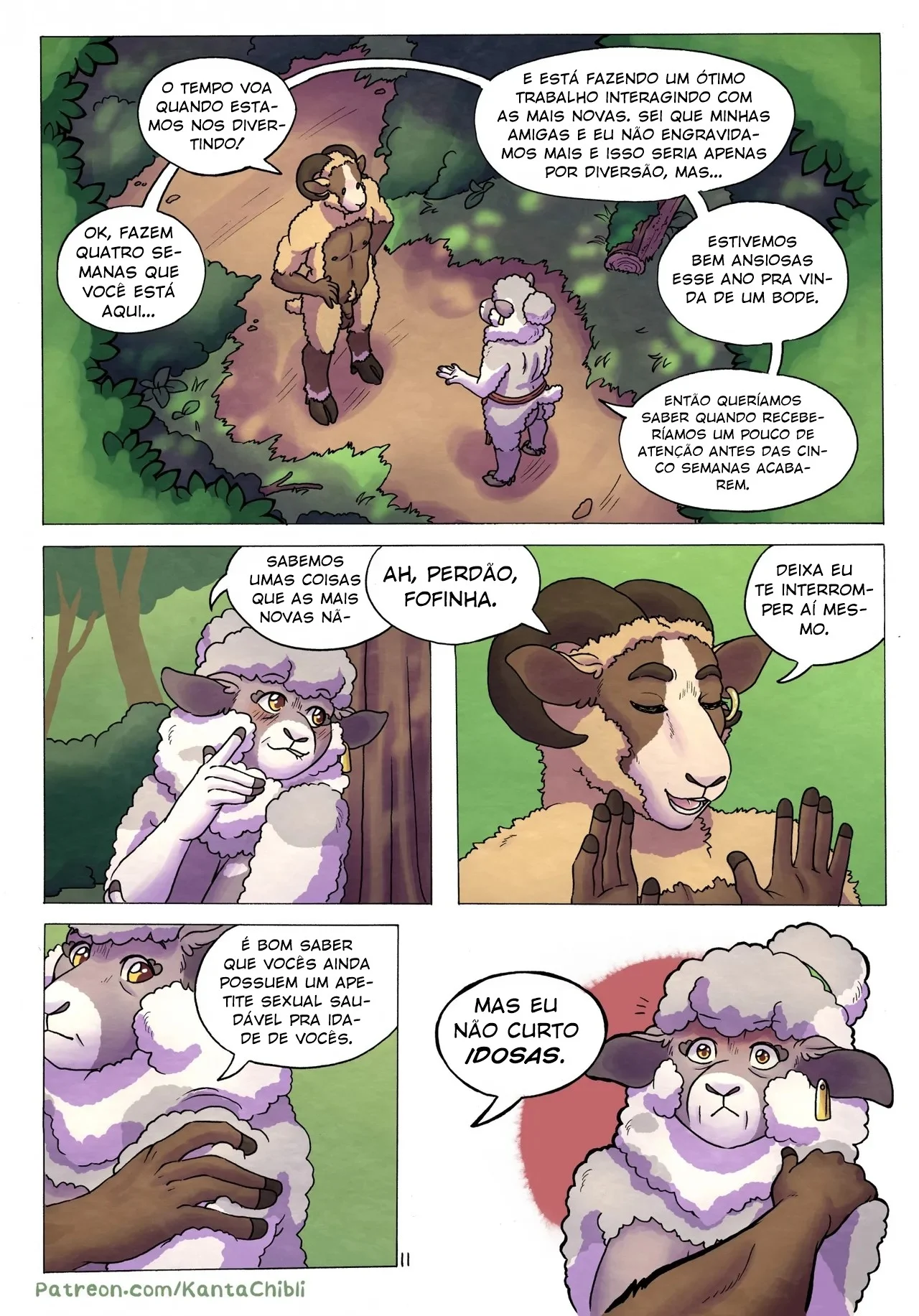 Vovó Ovelha Senta com Vontade - Hentai Animal Explícito em HQ Vovó Ovelha Senta com Vontade - Hentai Animal Explícito em HQ