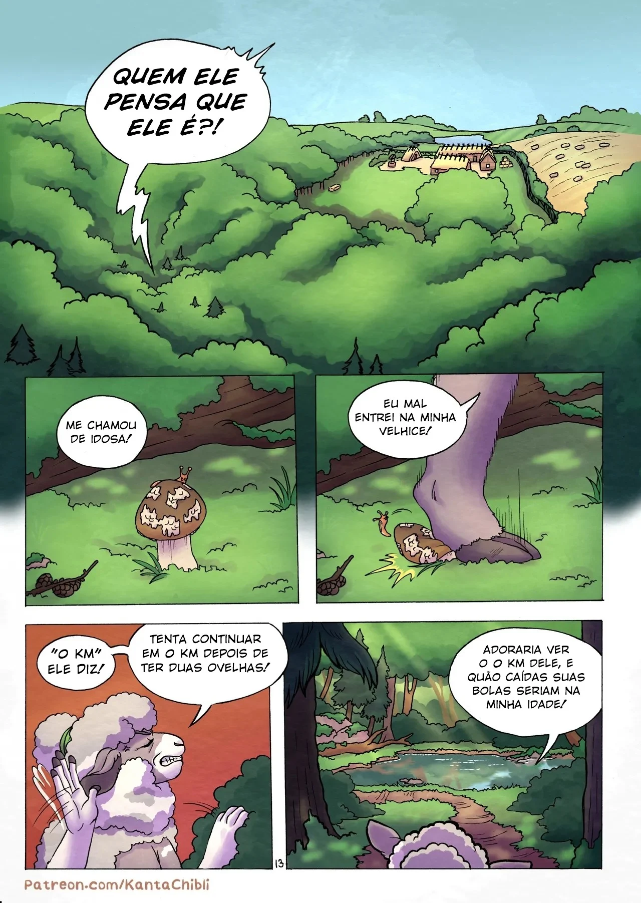 Vovó Ovelha Senta com Vontade - Hentai Animal Explícito em HQ Vovó Ovelha Senta com Vontade - Hentai Animal Explícito em HQ