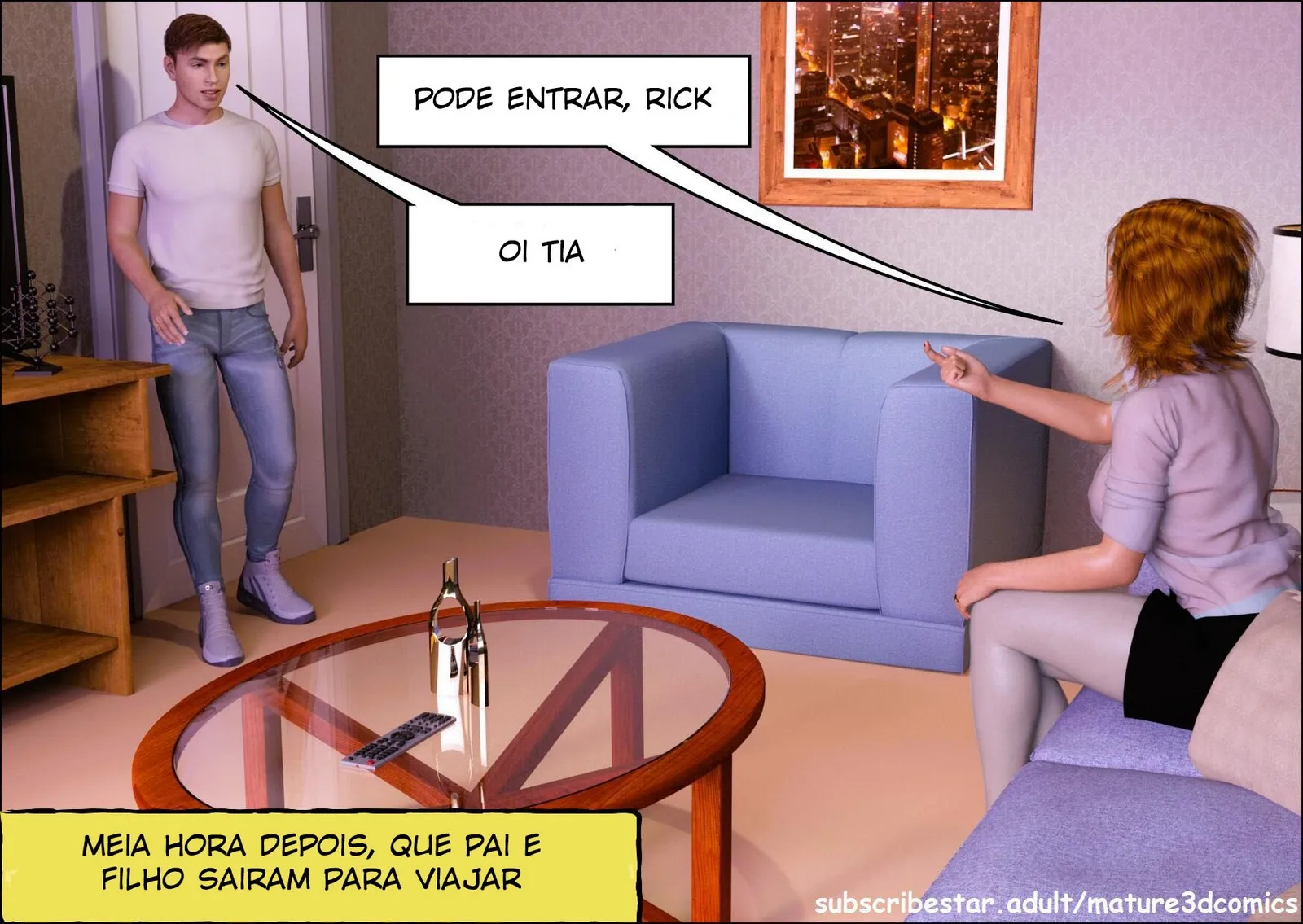 Tia Gostosa Elise: Fudendo Sem Limites na Continuação Picante em 3D