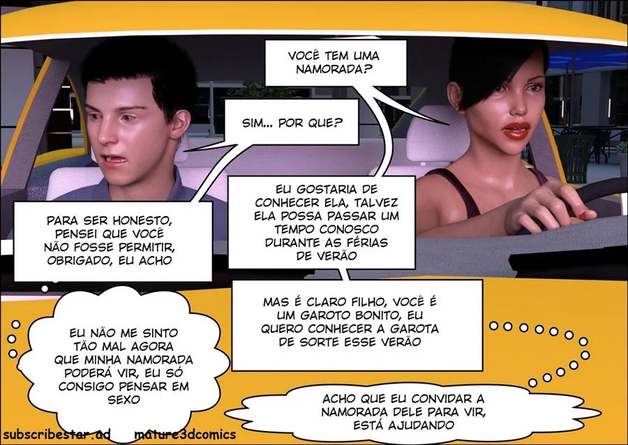 Quadrinhos 3D Explícitos: Cenas de Sexo Proibido