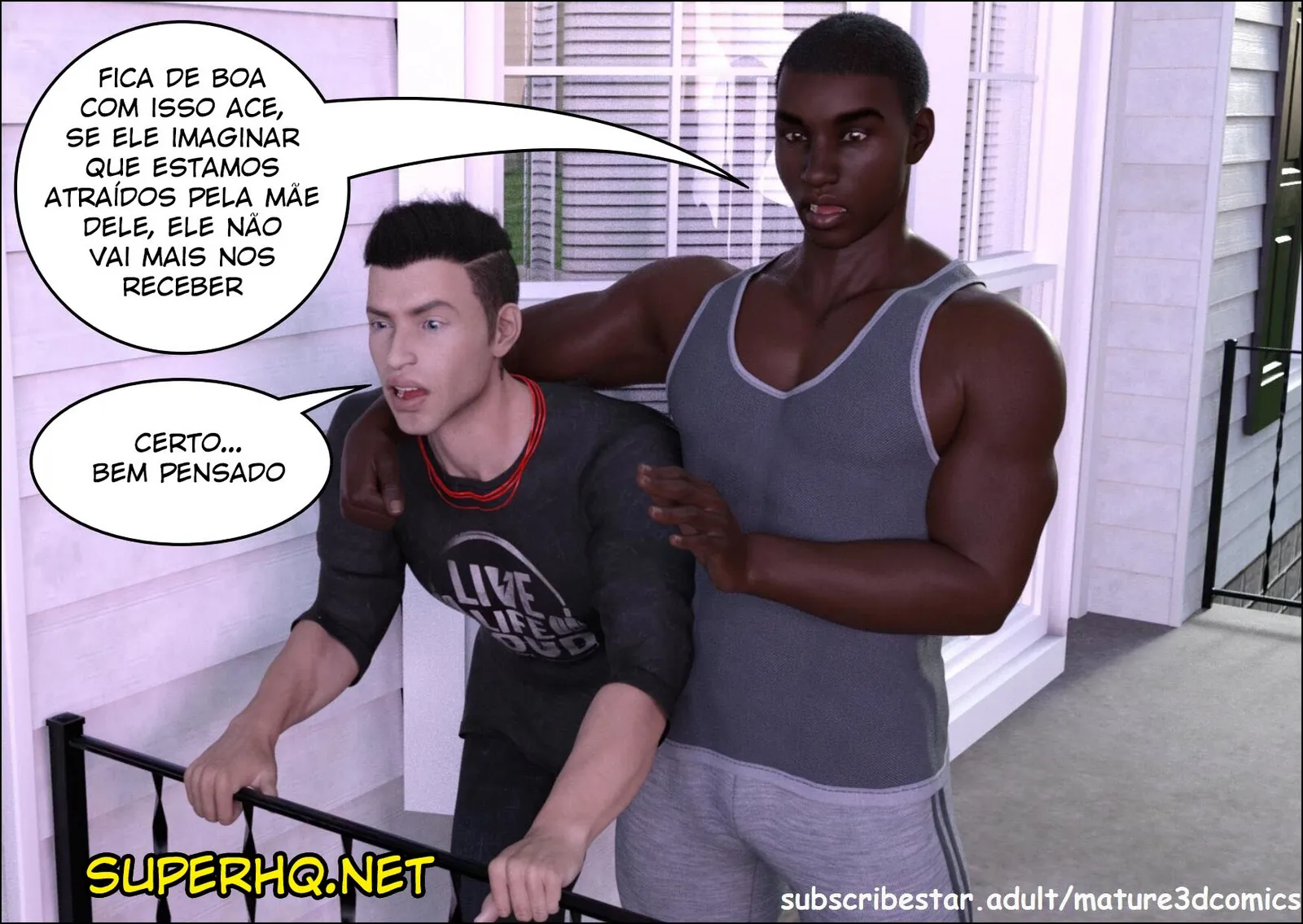 Sedução Entre Vizinhos: Uma MILF Safada em Quadrinhos Eróticos 3D