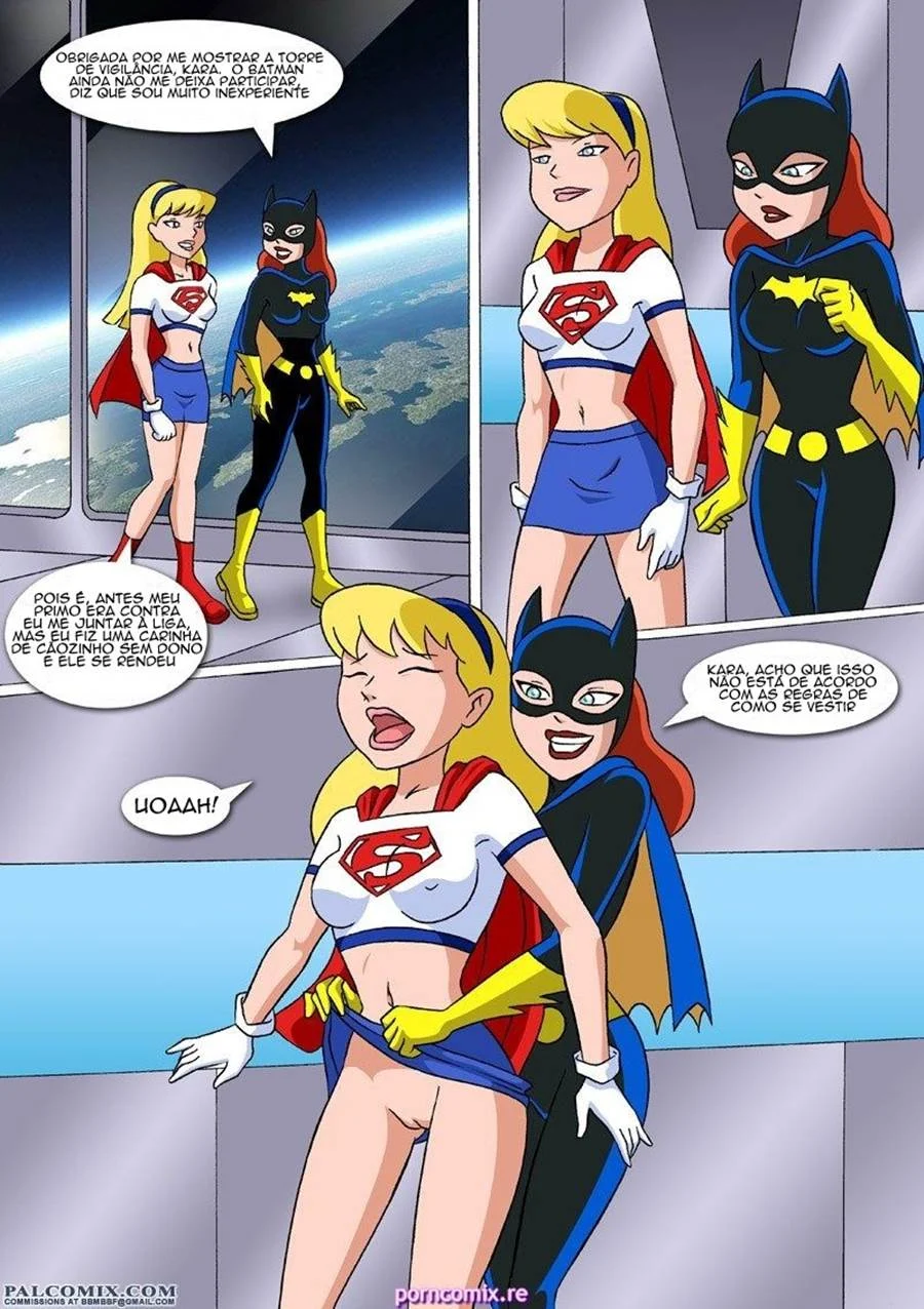 Quadrinhos Eróticos: Princesas da Liga da Justiça em Cenas Explícitas