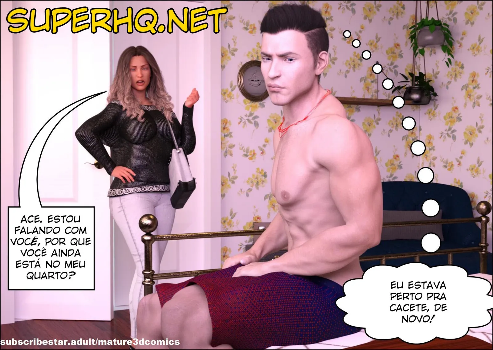 MILF Vizinha Sensual: Cenas de Sexo Explícito em HQ Adulta 3D