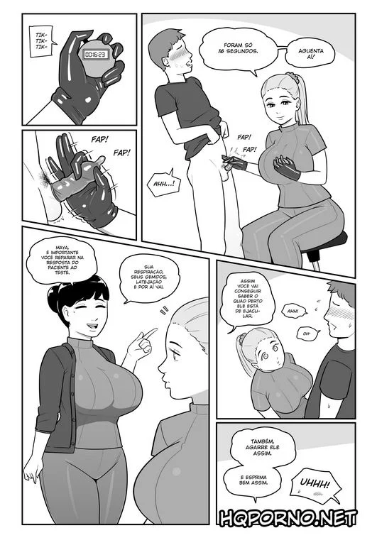 Treinamento Perdido da Virgem Maya - Quadrinhos Eróticos Explicitos