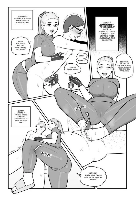 Treinamento Perdido da Virgem Maya - Quadrinhos Eróticos Explicitos