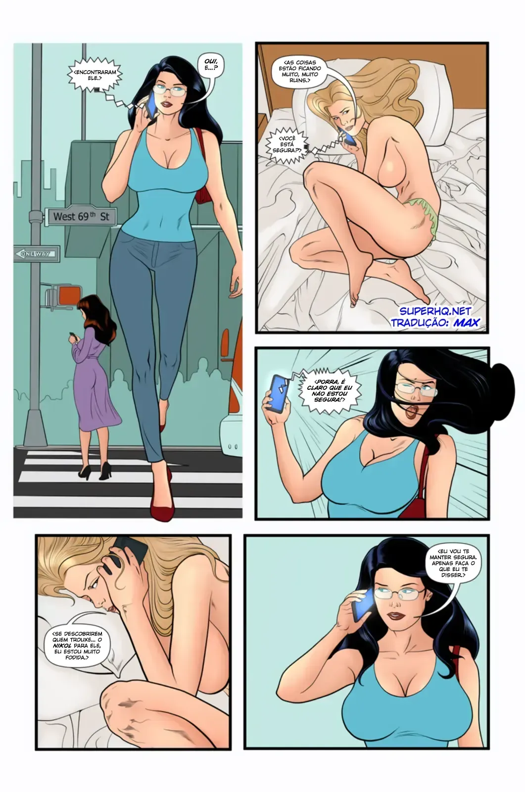 Amante Canadense: Quadrinhos Eróticos Explícitos com Fetiches Quentes