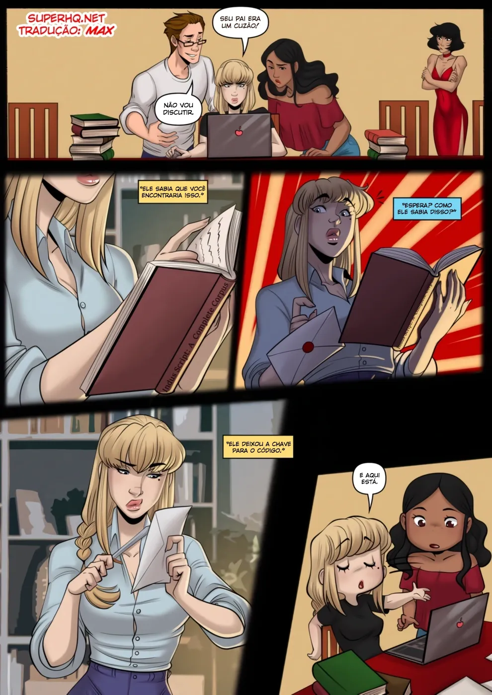 Herdeira da Luxúria: Episódio 8 - Orgia em Forma de HQ