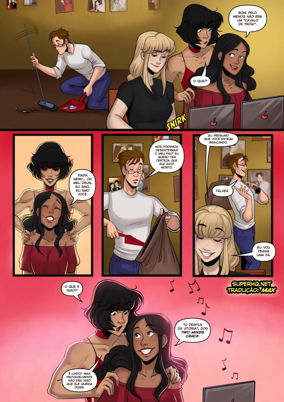 Herdeira da Luxúria: Episódio 8 - Orgia em Forma de HQ