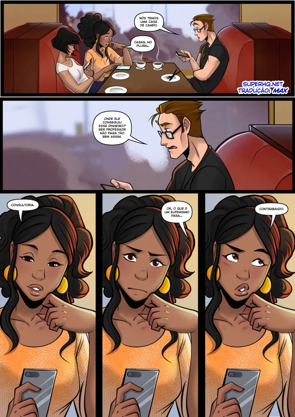 Herança de Pecados: Capítulo 9 - Quadrinhos Proibidos de Luxúria Extrema