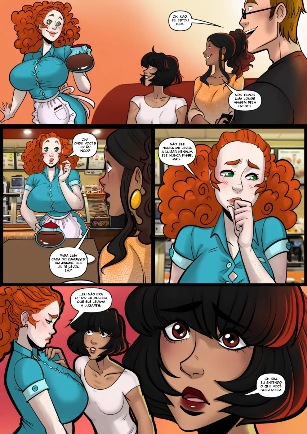 Herança de Pecados: Capítulo 9 - Quadrinhos Proibidos de Luxúria Extrema