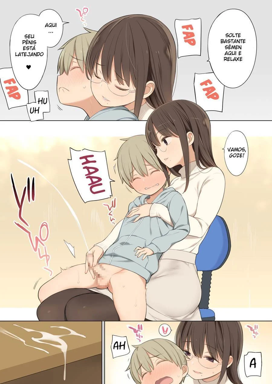 Deixa eu mamar nesses peitos deliciosos - Quadrinhos Eróticos Explícitos