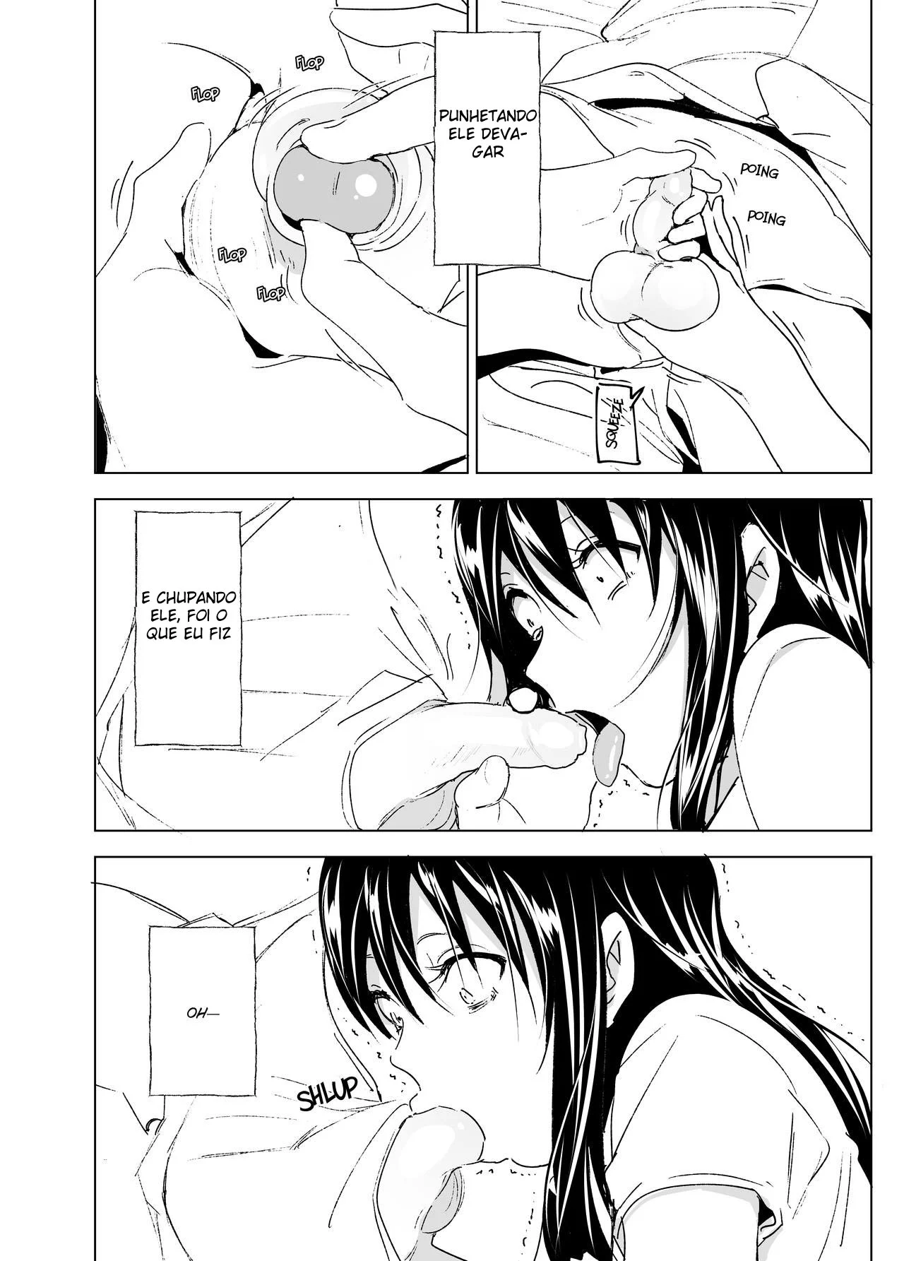 Hentai Tabu: Irmã Mais Nova Seduz Irmão em HQ Explícita