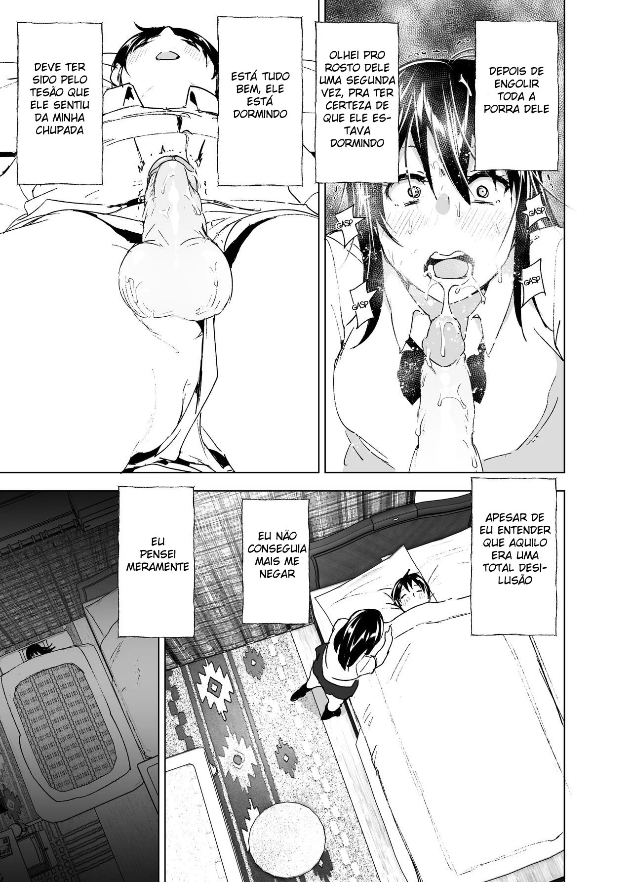 Hentai Tabu: Irmã Mais Nova Seduz Irmão em HQ Explícita