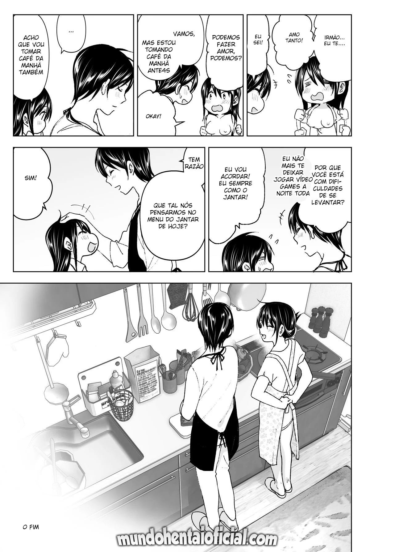 Hentai Tabu: Irmã Mais Nova Seduz Irmão em HQ Explícita