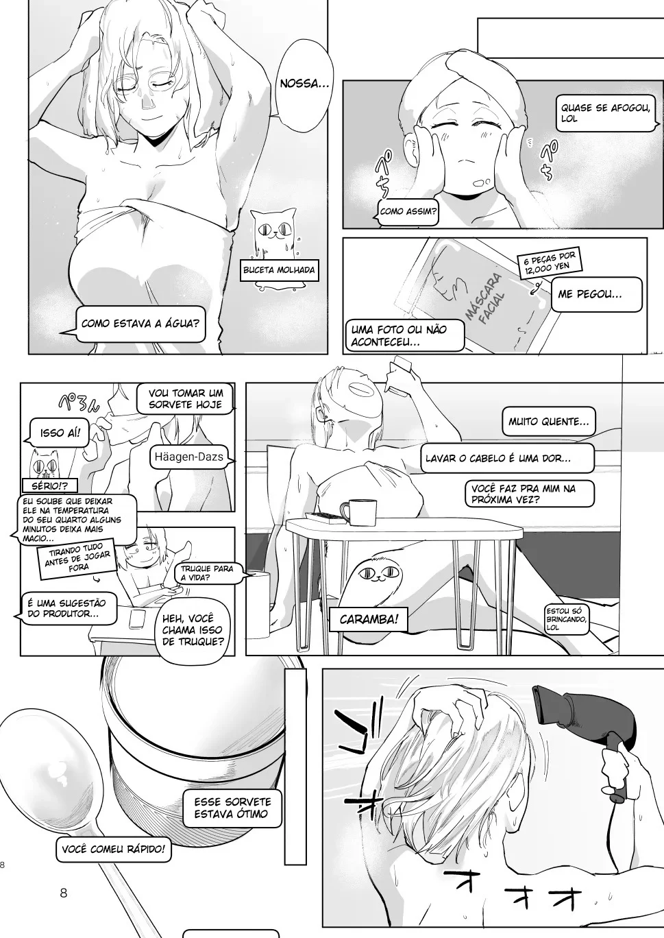 Me Dê Todo Seu Corpo: Quadrinhos Eróticos de Sexo Intenso