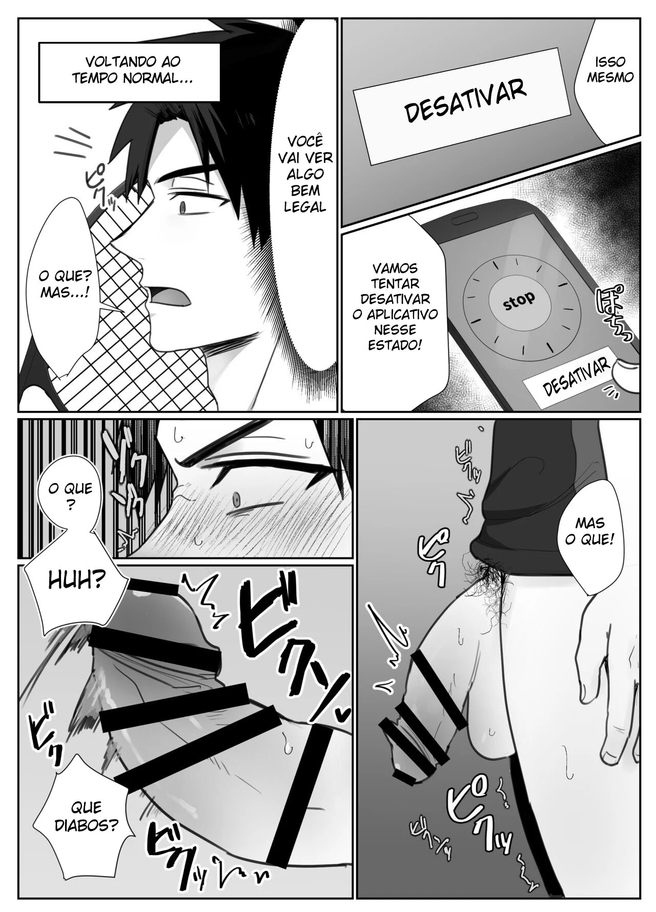 Vingança Anal: Paro o Tempo Para Dar Duro no Seu Cu Sem Parar