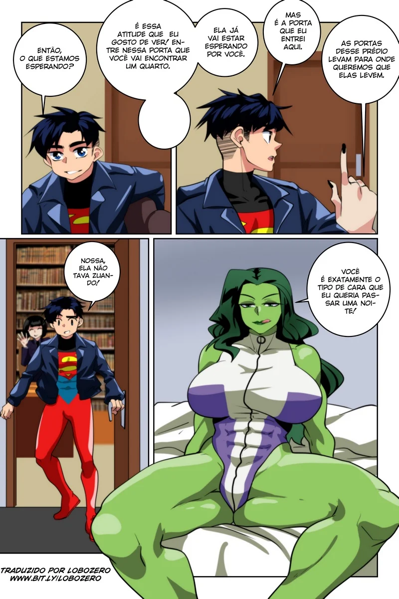 Heróis Porno: Quadrinhos de Sexo com Fetiches Proibidos e Cenas Explícitas