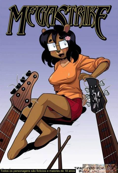 Sexo Animal Explícito: Megastrike - Quadrinhos Eróticos em Ação Quente