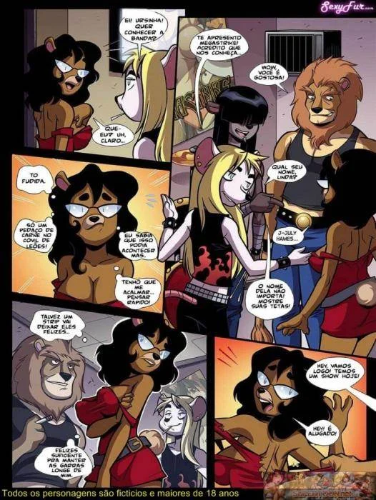 Sexo Animal Explícito: Megastrike - Quadrinhos Eróticos em Ação Quente