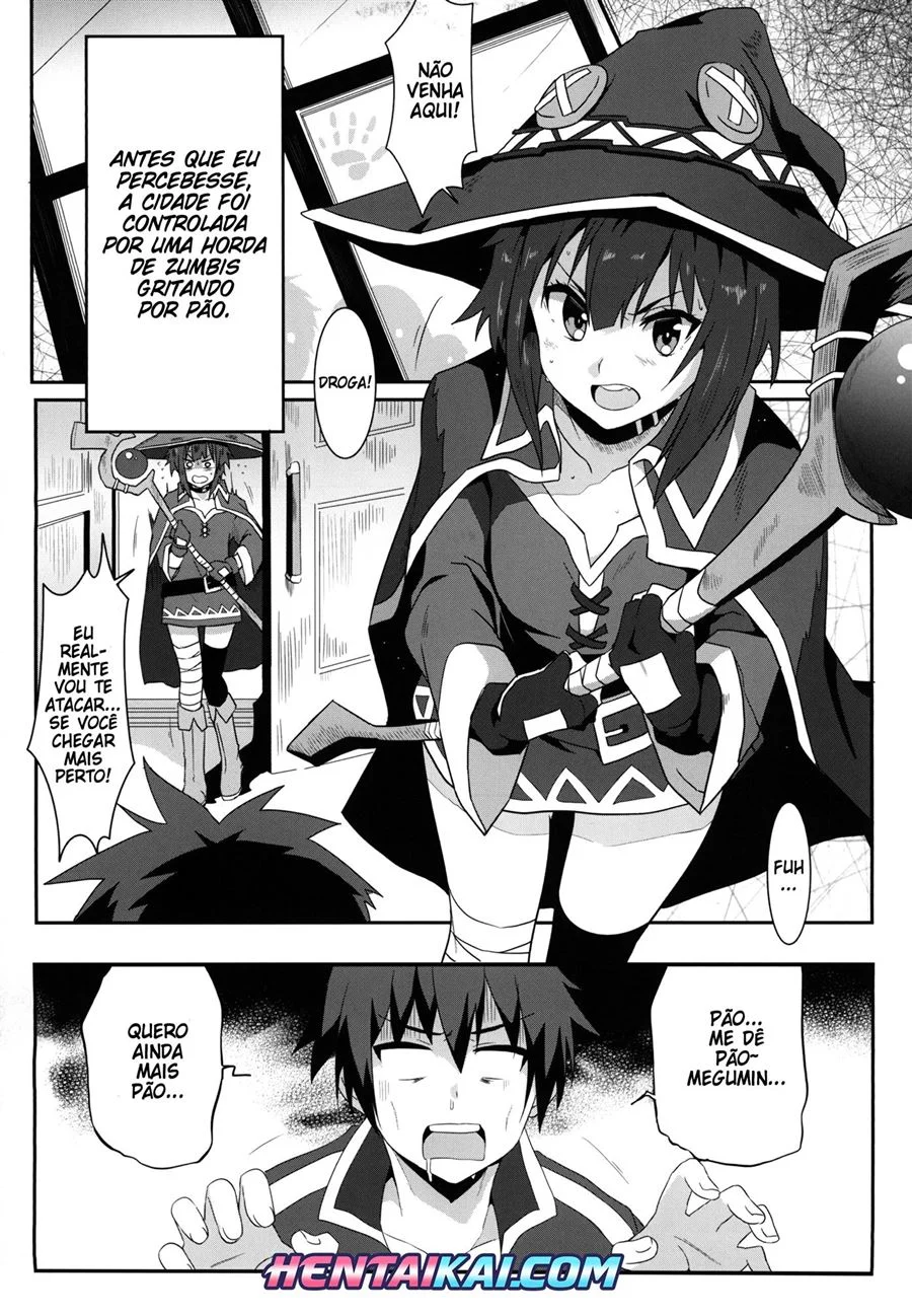 Megumin: O Festim Explícito de Seios e Carnalidade - Volume 4