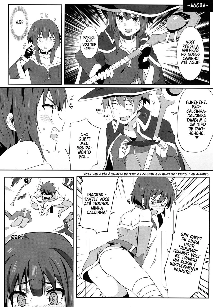 Megumin: O Festim Explícito de Seios e Carnalidade - Volume 4