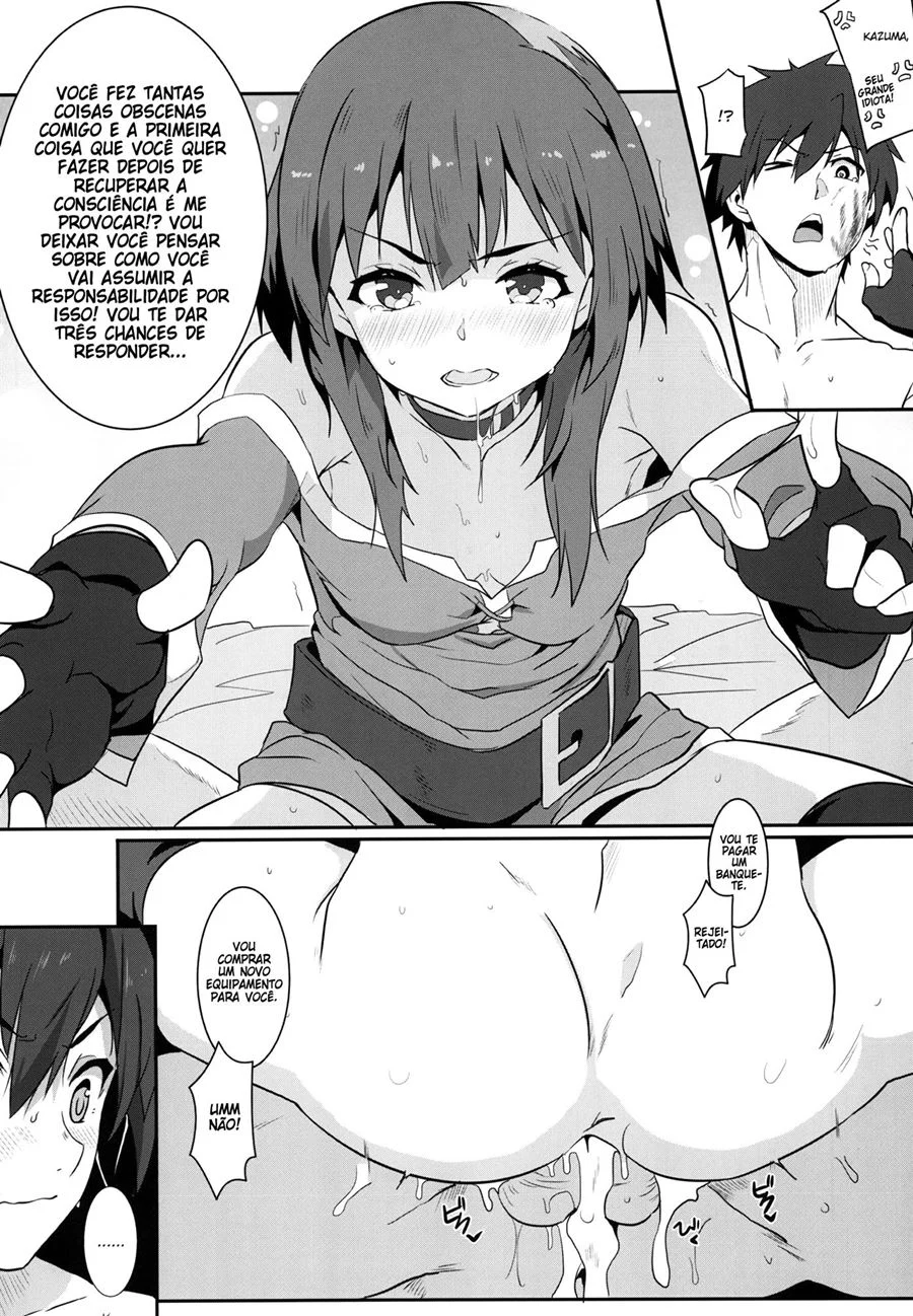 Megumin: O Festim Explícito de Seios e Carnalidade - Volume 4