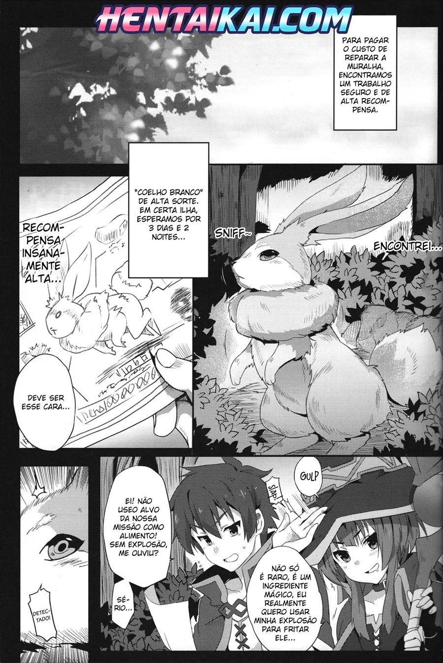 Megumin Recheada: Gozada Proibida na Fantasia Explícita Megumin Recheada: Gozada Proibida na Fantasia Explícita