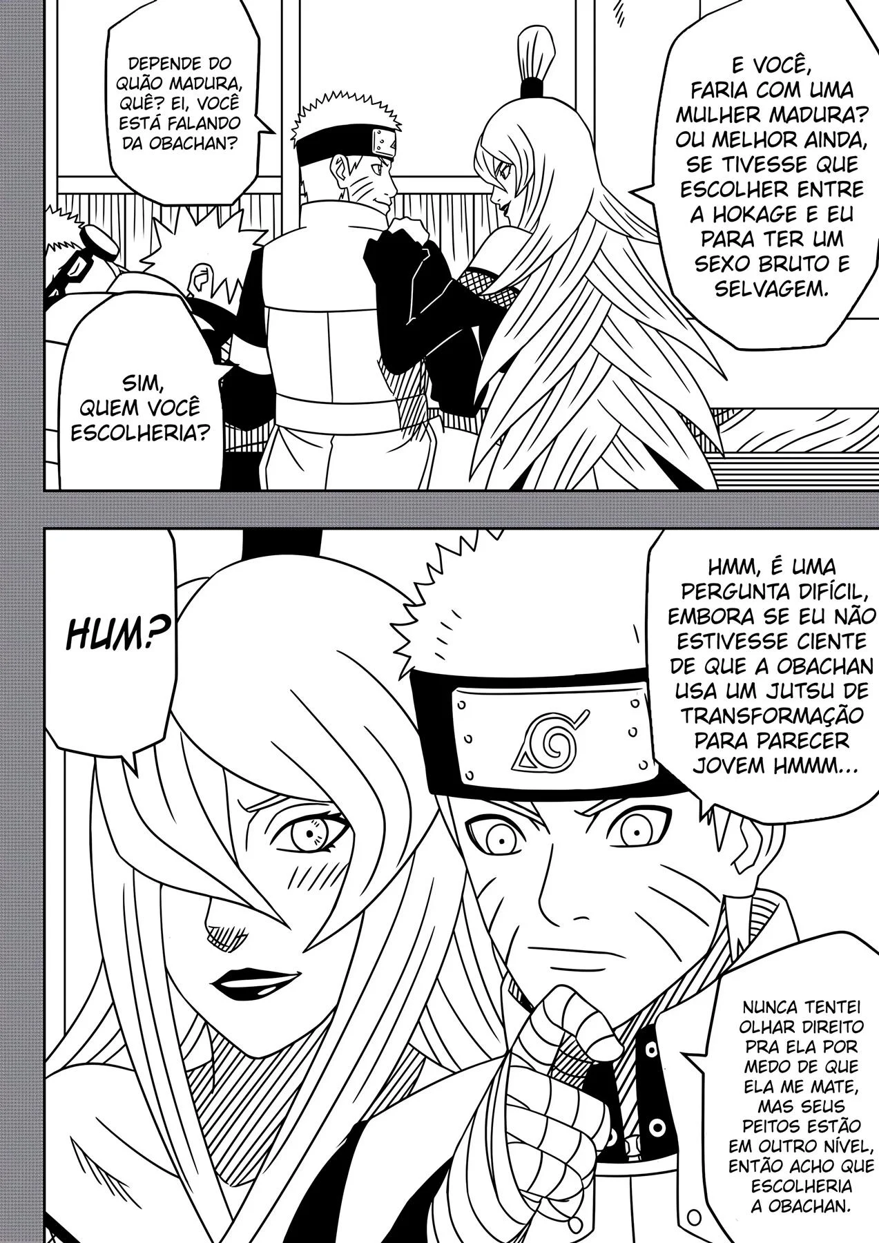 Mei Terumi em Cenas Explícitas: Uma História Quente de Naruto Você Nunca Viu