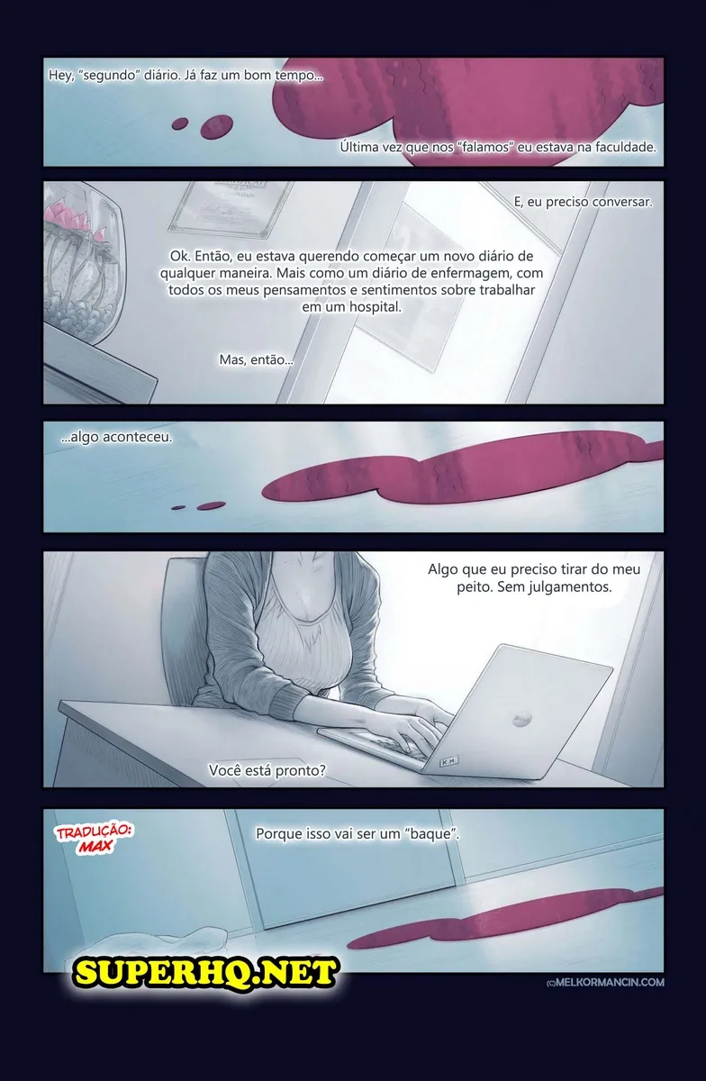 Histórias Eróticas: Nurse Morgan e Seus Serviços Íntimos em Quadrinhos