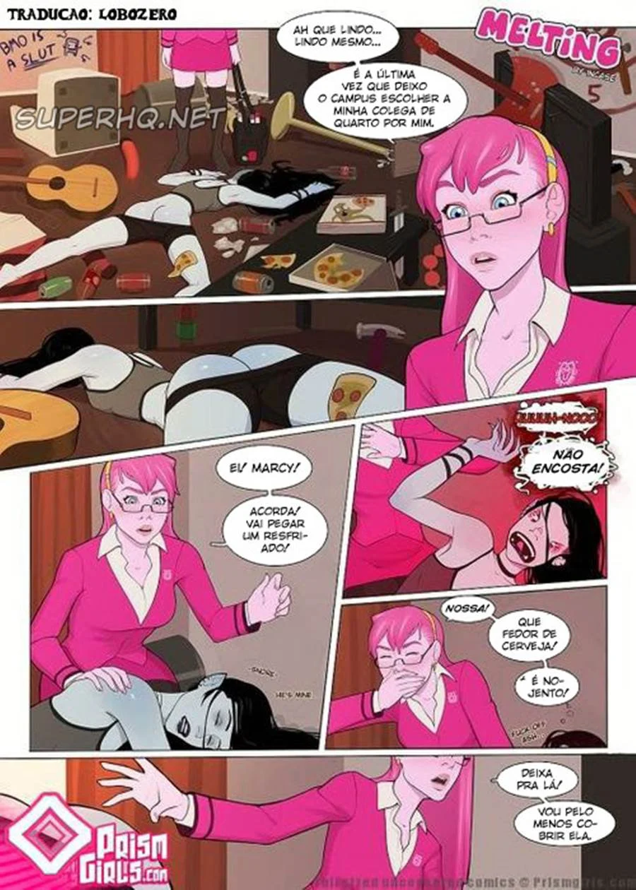 Punheta Explícita: Princesa Jujuba Transando com Pirocão Hentai