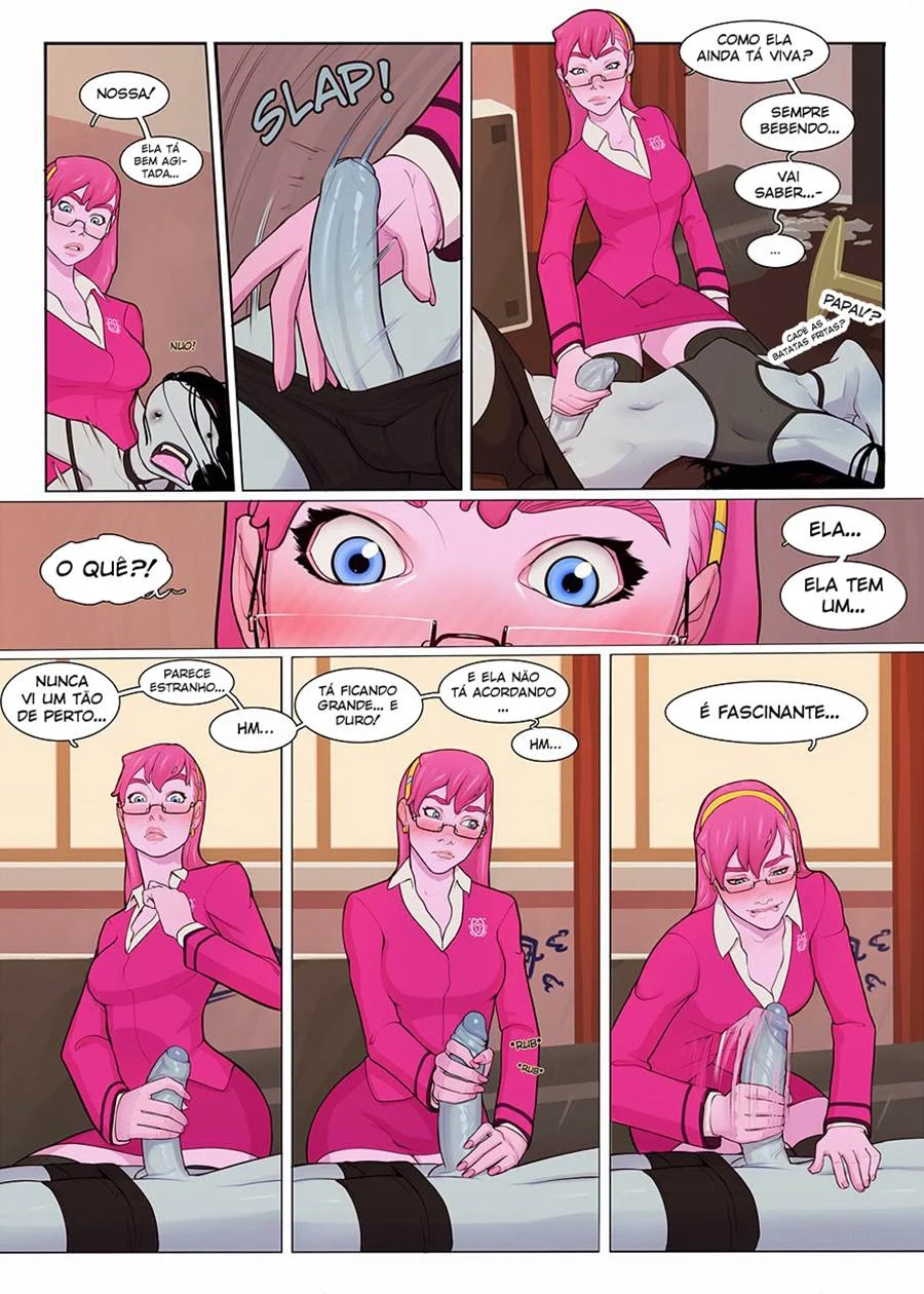 Punheta Explícita: Princesa Jujuba Transando com Pirocão Hentai