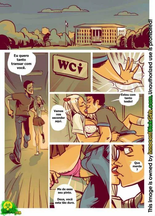 Ménage Explícito com Travesti - Quadrinhos Eróticos em HQ Pornô