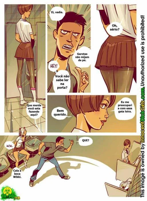 Ménage Explícito com Travesti - Quadrinhos Eróticos em HQ Pornô