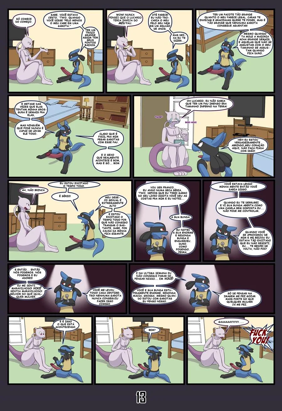 Quadrinhos Eróticos de Pokémon: Posso hipnotizá-la para fazer sexo?